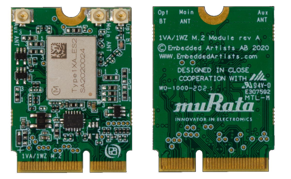 Embedded Artists Type 1XA M.2 Module